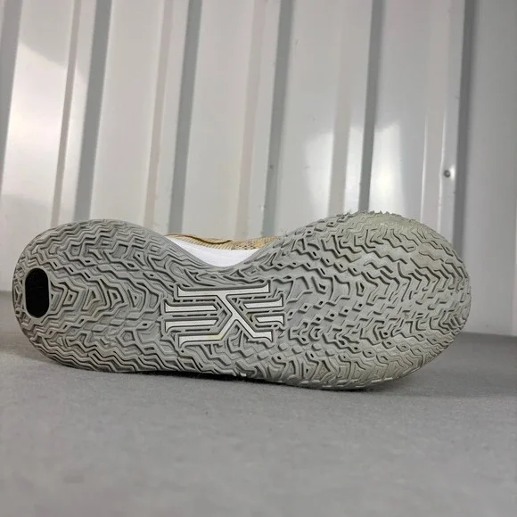 Nike Kyrie 7‎ Rings Men's Basketball Shoes Size 11.5 White/Black/Gold CQ9326-101